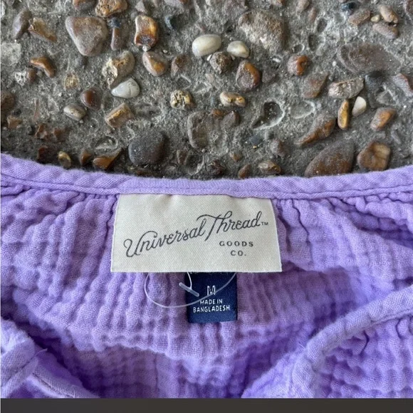 universal threads purple flowy top size m - Picture 5 of 5